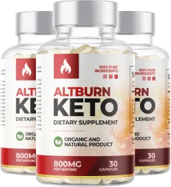 AltBurn Keto Capsules bottles